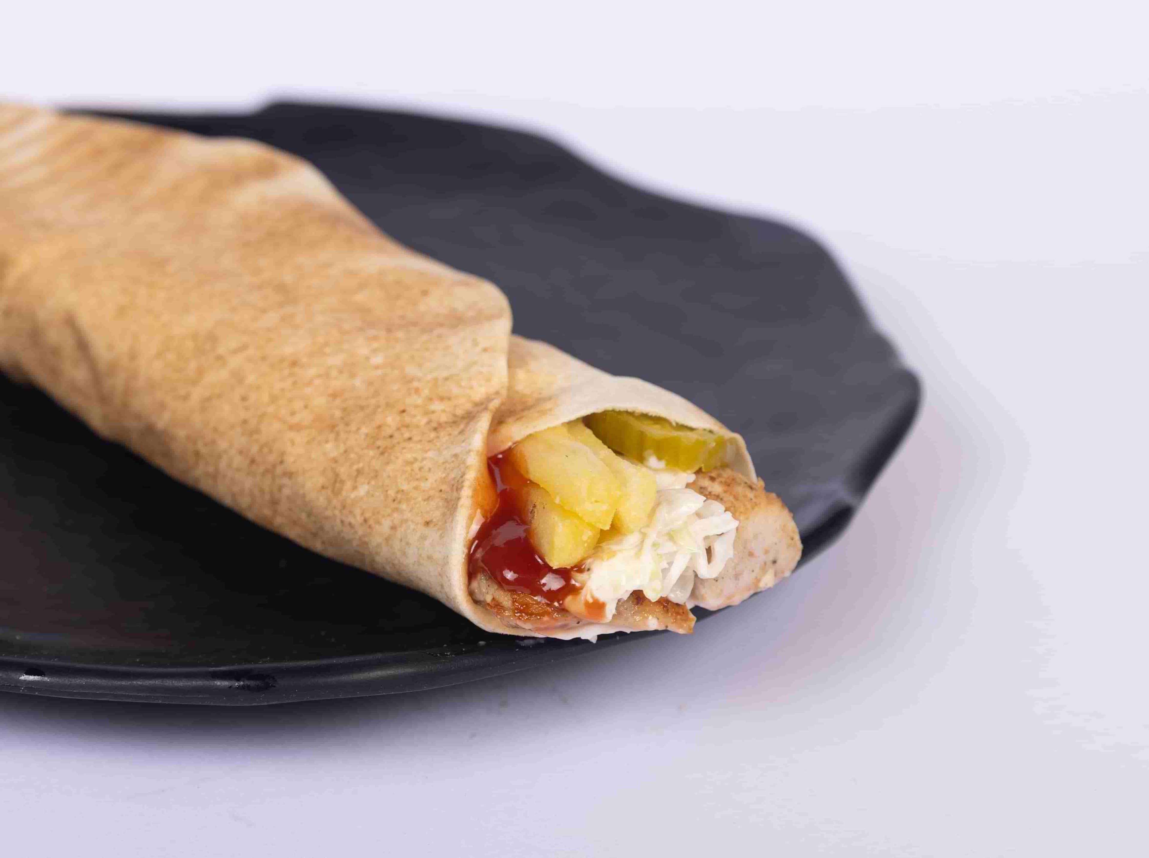 Crispy in Arabic Bread